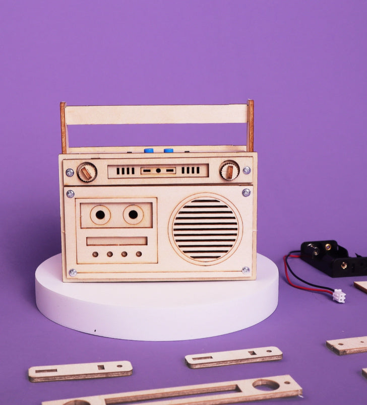Voice Recording Boombox STEM Kit