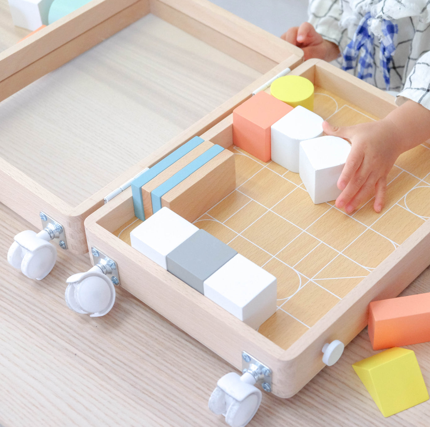 Carry Me Blocks Suitcase
