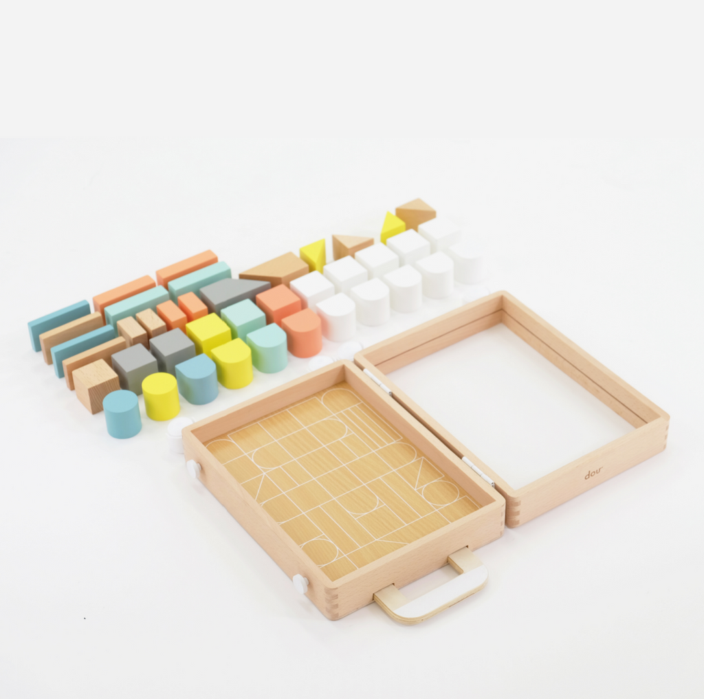 Carry Me Blocks Suitcase