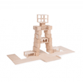 Natural Wood Building Blocks