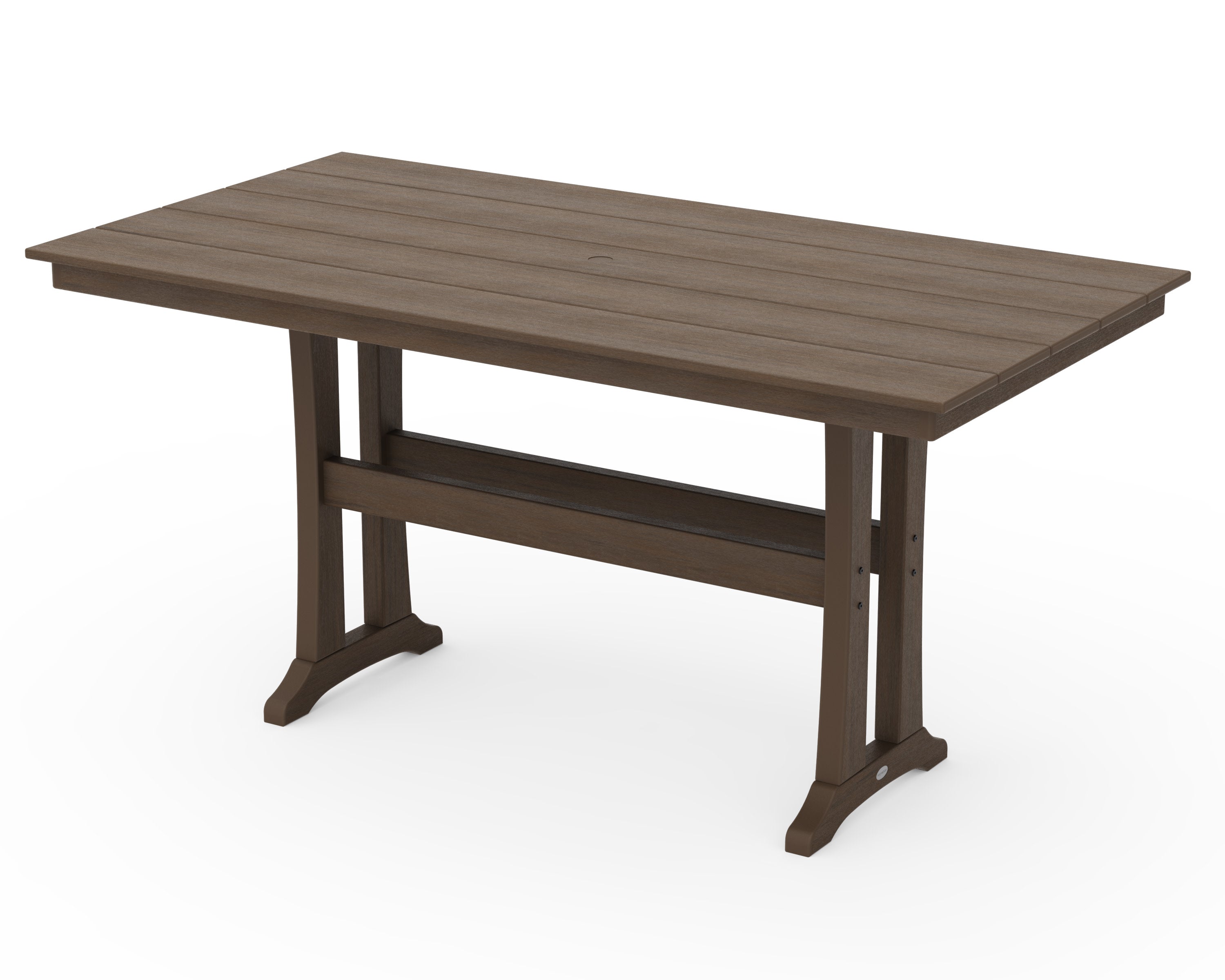 Farmhouse Trestle 37 x 72 Counter Table