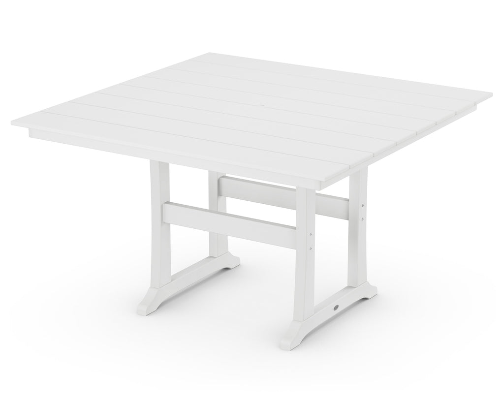 Farmhouse Trestle 59 Counter Table