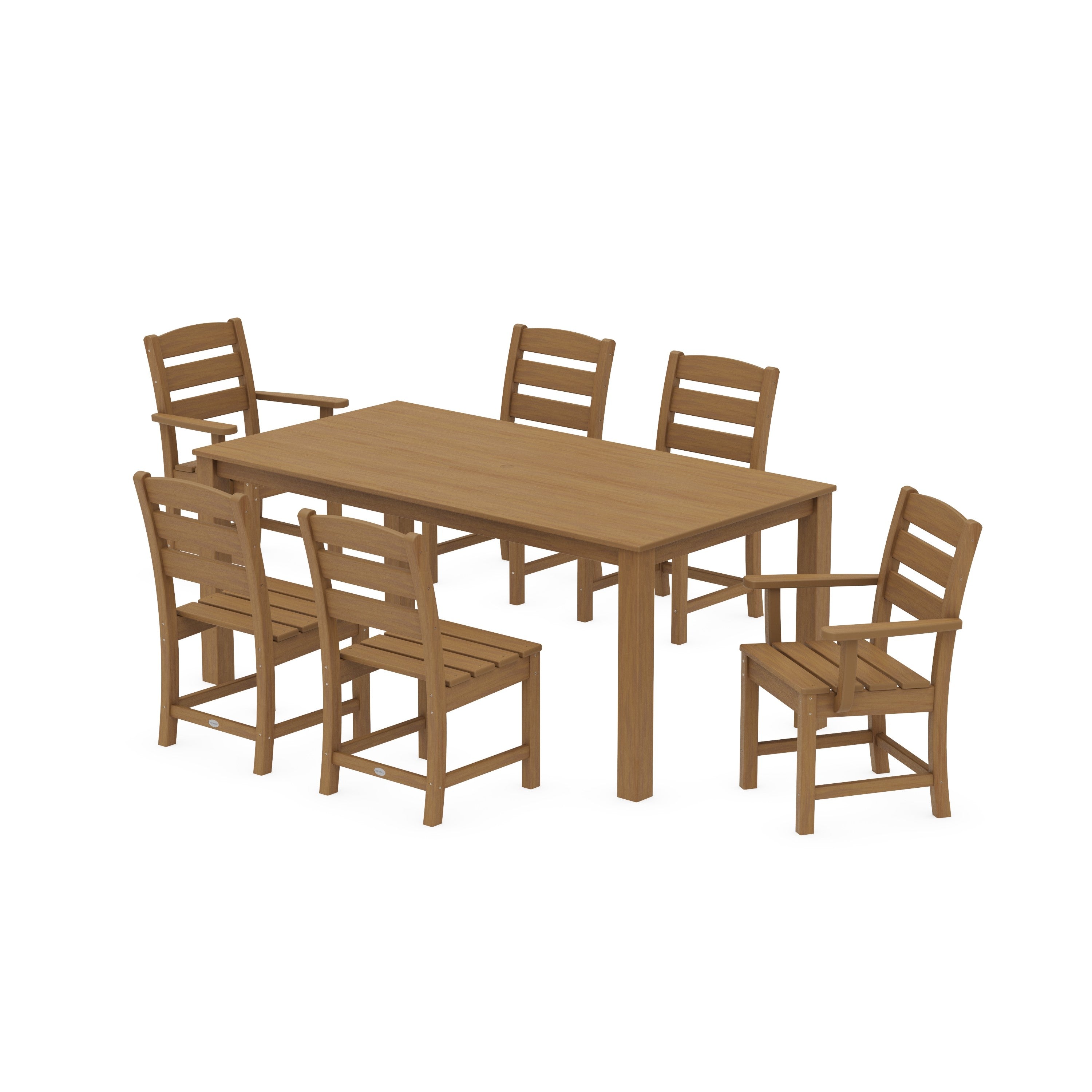 Lakeside 7-Piece Parsons Dining Set