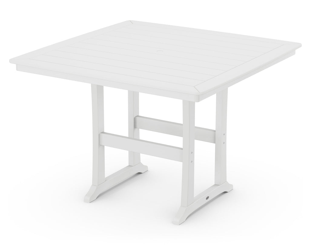 Nautical Trestle 59 Bar Table