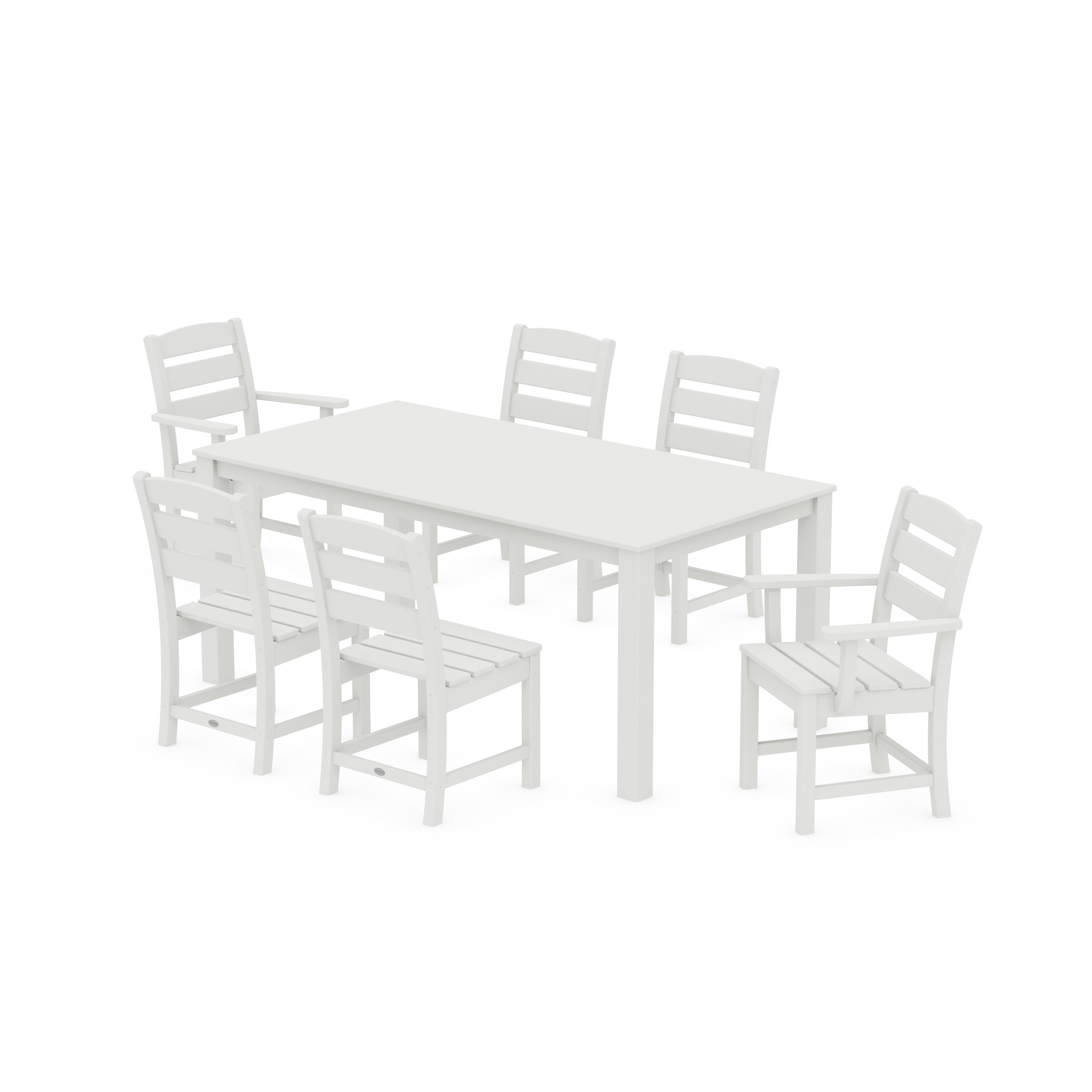 Lakeside 7-Piece Parsons Dining Set