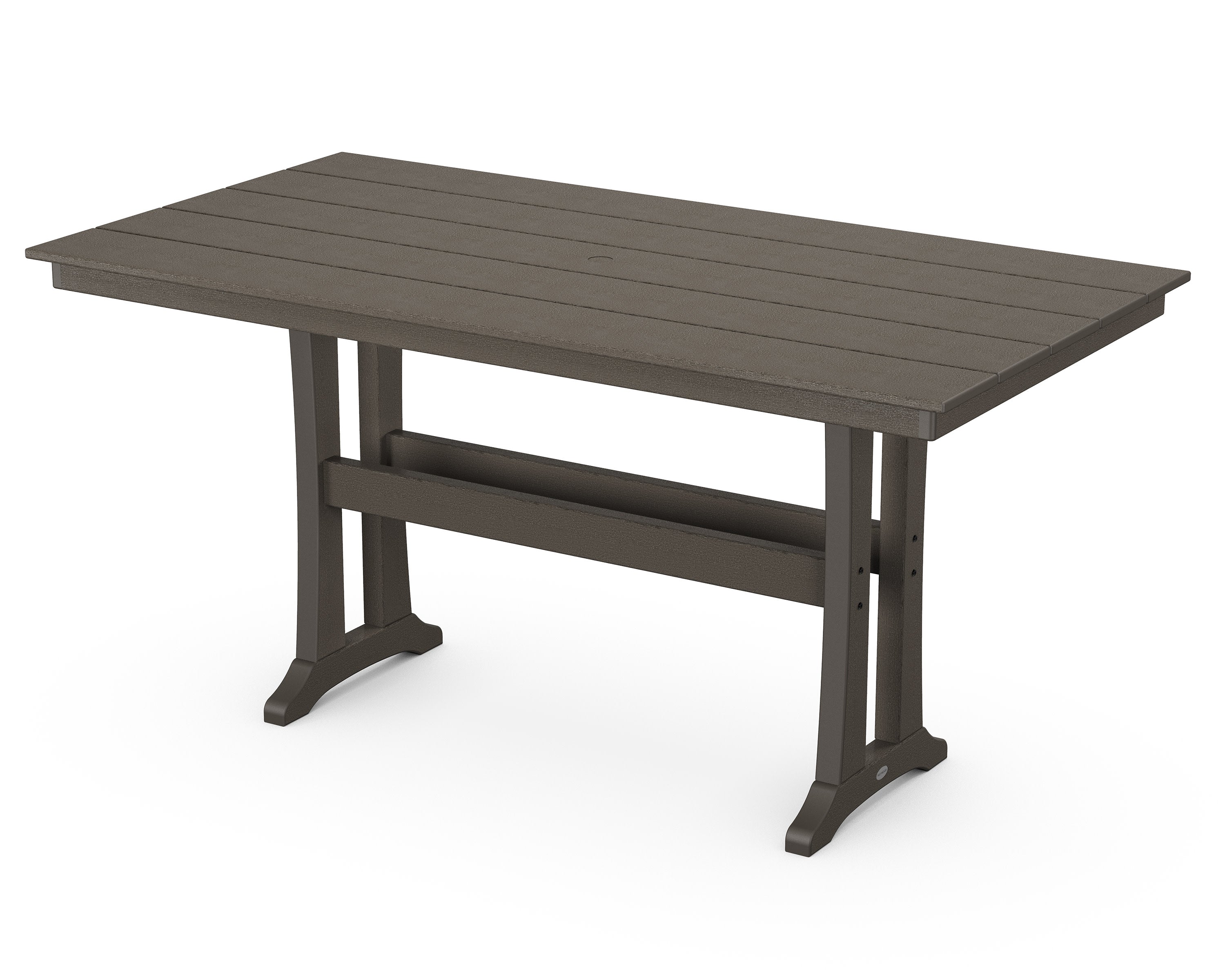 Farmhouse Trestle 37 x 72 Counter Table