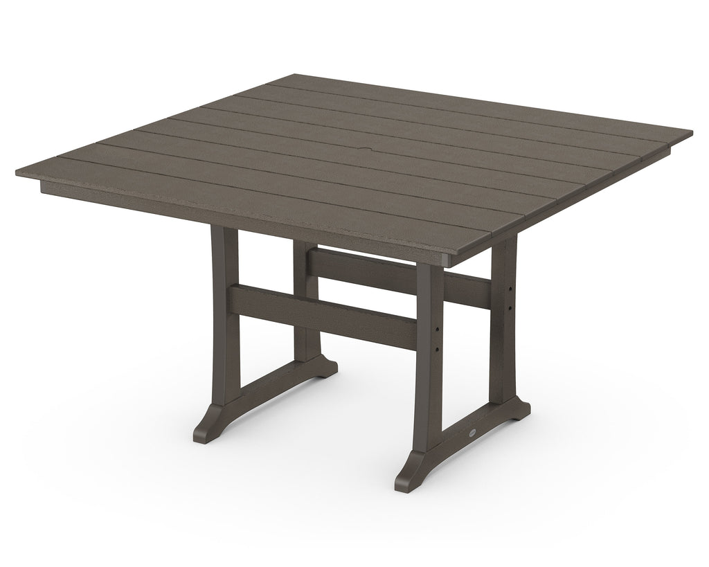 Farmhouse Trestle 59 Counter Table