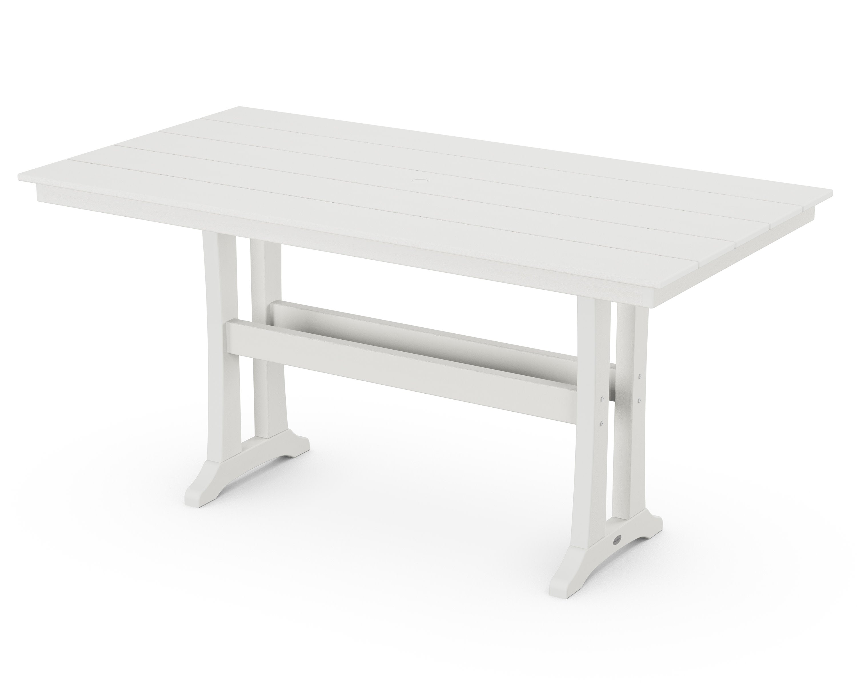 Farmhouse Trestle 37 x 72 Counter Table
