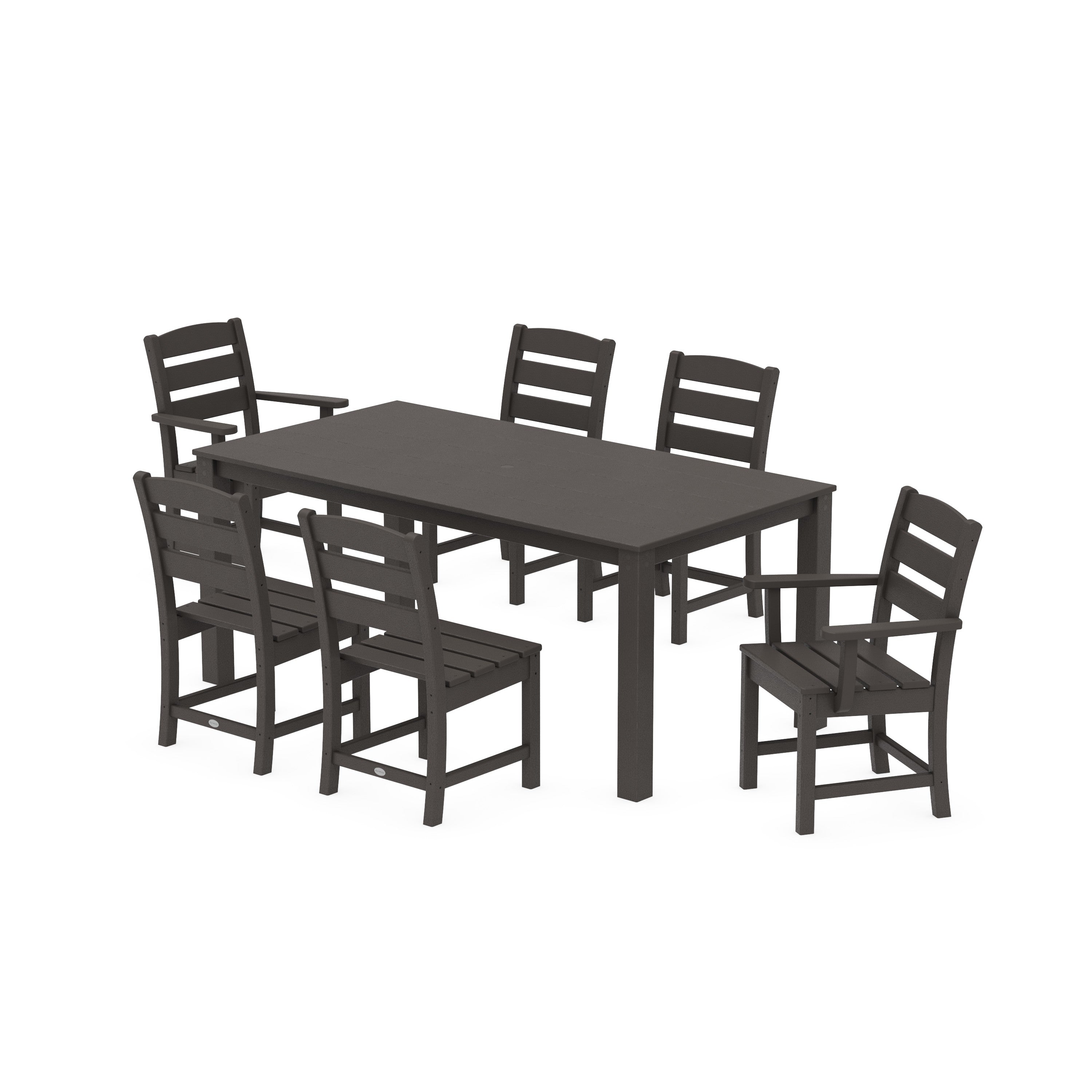 Lakeside 7-Piece Parsons Dining Set