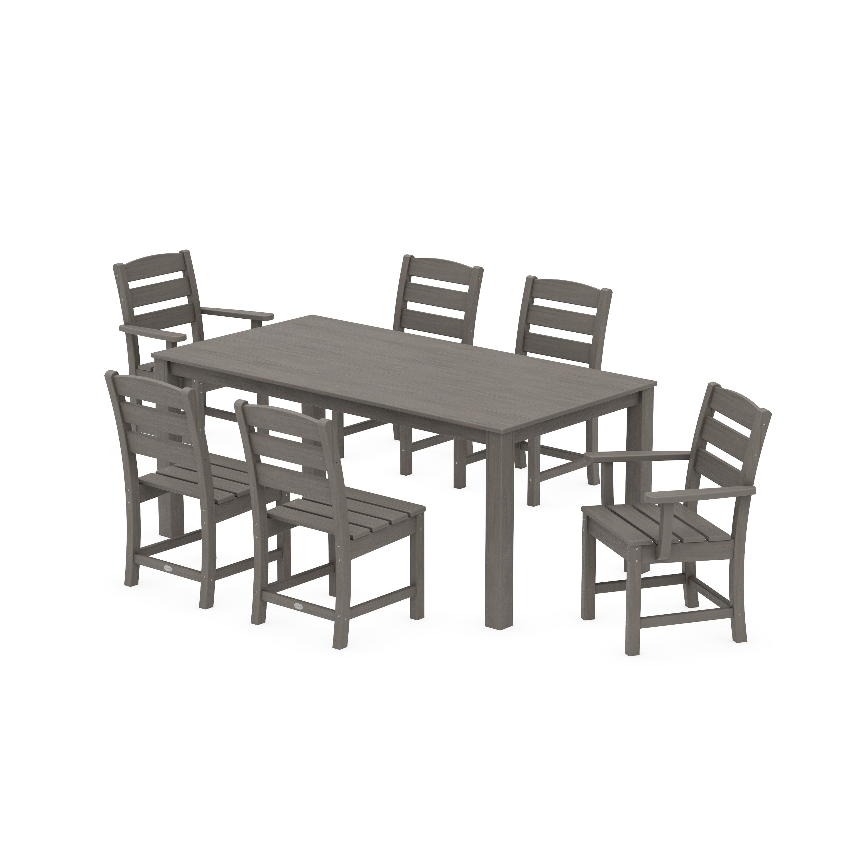 Lakeside 7-Piece Parsons Dining Set