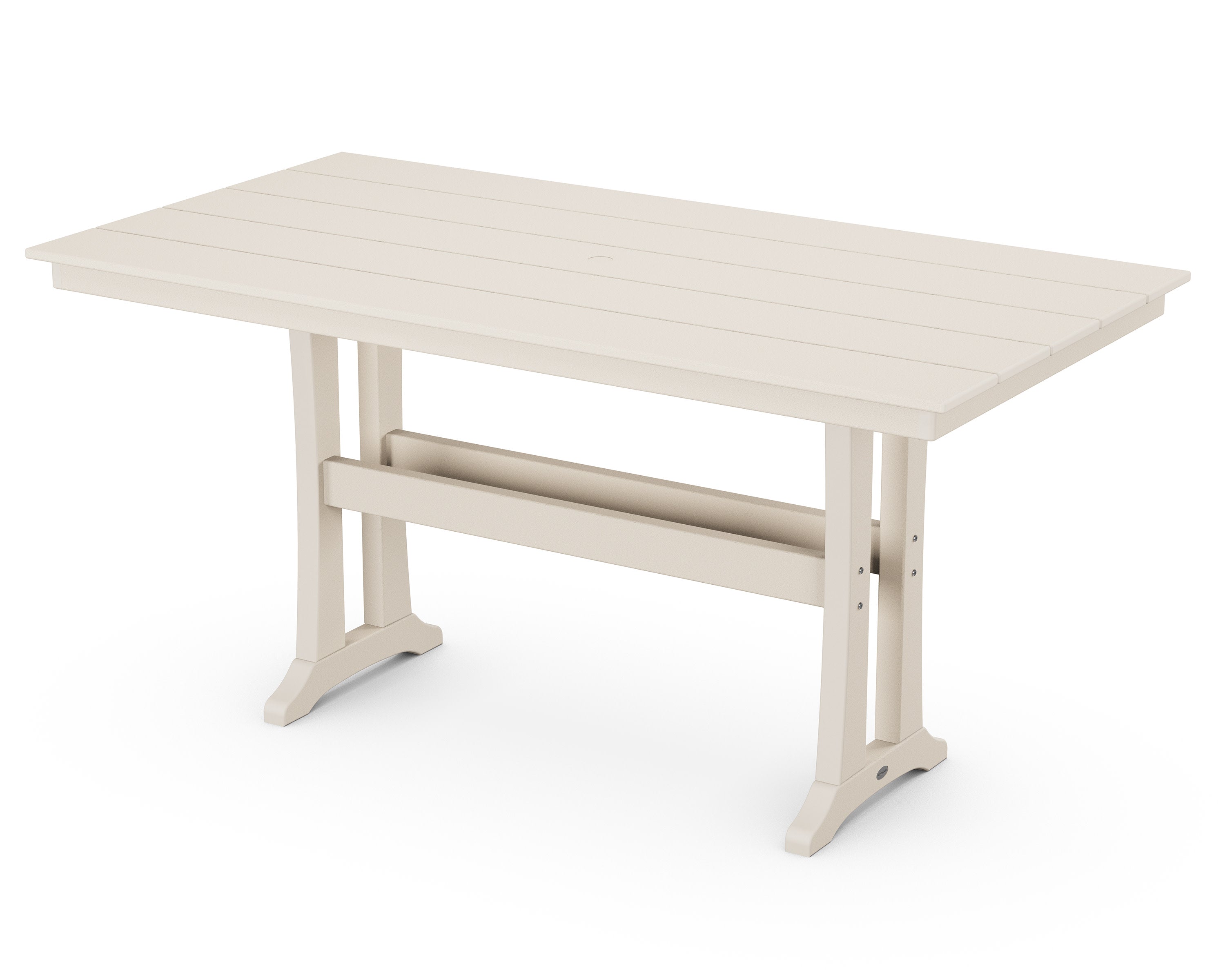 Farmhouse Trestle 37 x 72 Counter Table